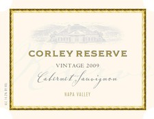 2009 CORLEY RESERVE Cabernet Sauvignon